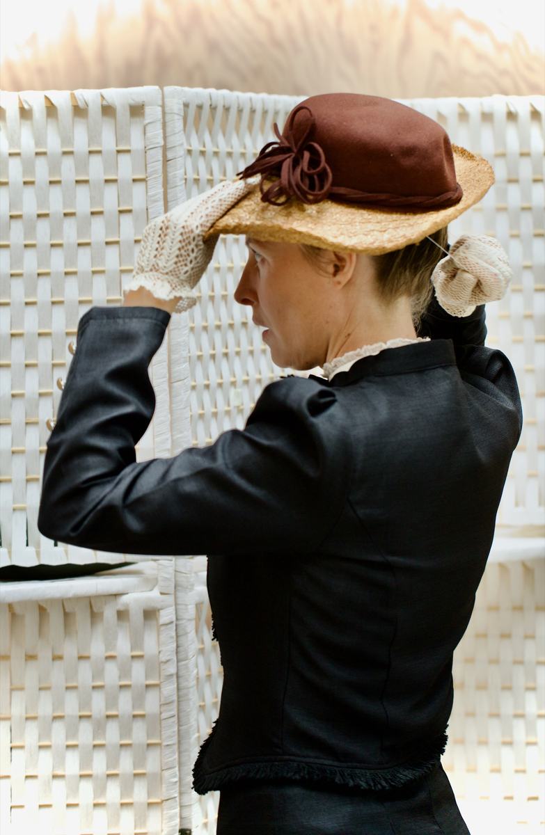 Jeanne Chauvin se prépare